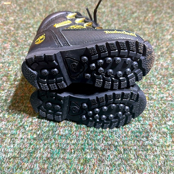 Timberland Toddler Euro Sprint - Black and Gold Boots - Picture 4 of 8